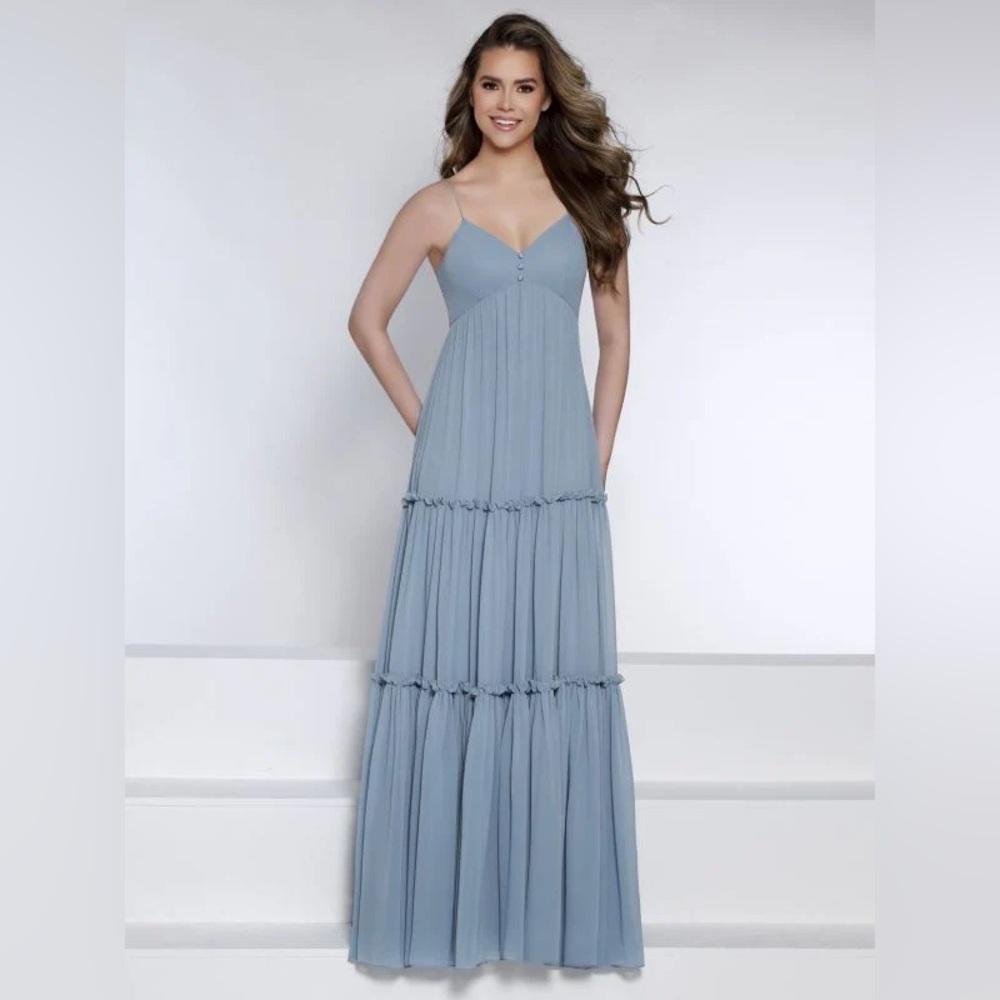 Kanali K Bridesmaid Dress - Dusty Blue Sz 12